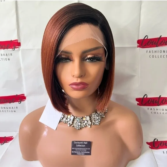 Sleek Ombre Bob Wig